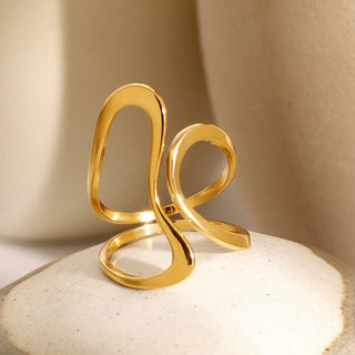 Micara - Luxe Twisters - Ringe - Ringe - Gold - Müller Mode