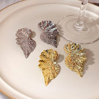 Micara - LuxLeaf Duo - Ohrringe - Ohrringe - Silber - Müller Mode