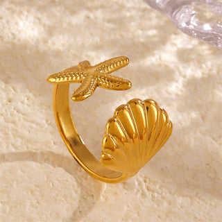 Micara - Ocean Embrace - Ringe - Ringe - Gold - Müller Mode