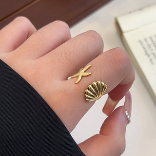 Micara - Ocean Embrace - Ringe - Ringe - Gold - Müller Mode