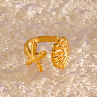 Micara - Ocean Embrace - Ringe - Ringe - Gold - Müller Mode