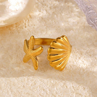 Micara - Ocean Embrace - Ringe - Ringe - Gold - Müller Mode