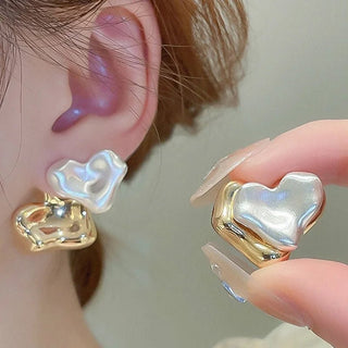 Micara - Pearl Heart - Ohrringe - Ohrringe - Herz - Müller Mode