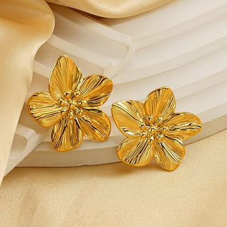 Micara - Petal Posies - Ohrringe - Ohrringe - Gold - Müller Mode