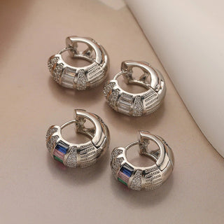 Micara - Prism Pops - Ohrringe - Ohrringe - Silber Weiß - Müller Mode