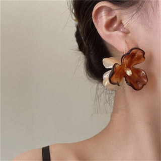 Micara - Rustic Bloomers - Ohrringe - Ohrringe - Braun - Müller Mode