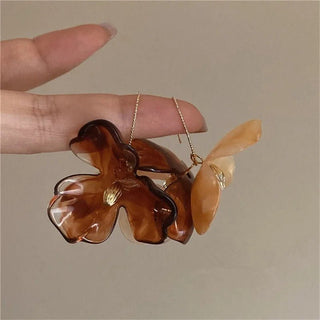 Micara - Rustic Bloomers - Ohrringe - Ohrringe - Braun - Müller Mode