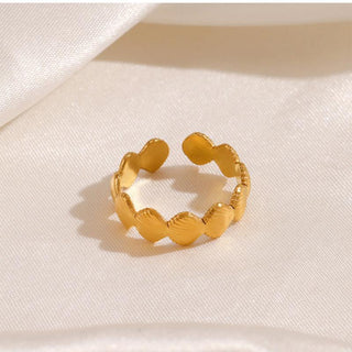 Micara - Seashell Beauty - Ringe - Ringe - Gold - Müller Mode