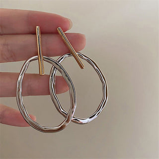 Micara - Spangled Hoops - Ohrringe - Ohrringe - Silber - Müller Mode