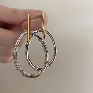 Micara - Spangled Hoops - Ohrringe - Ohrringe - Silber - Müller Mode