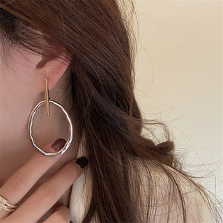 Micara - Spangled Hoops - Ohrringe - Ohrringe - Silber - Müller Mode