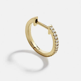 Micara - Sparkly Hoops - Ohrringe - Ohrringe - Gold - Müller Mode