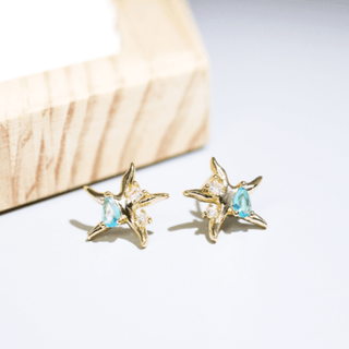 Micara - Starburst Charmers - Ohrringe - Ohrringe - Gold - Müller Mode