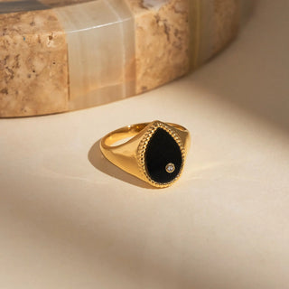 Micara - Teardrop Dream - Ringe - Ringe - Schwarz - Müller Mode