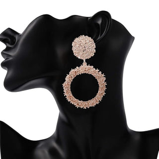 Micara - Trendy Circles - Ohrringe - Ohrringe - Roségold - Müller Mode