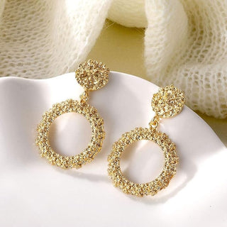 Micara - Trendy Circles - Ohrringe - Ohrringe - Roségold - Müller Mode