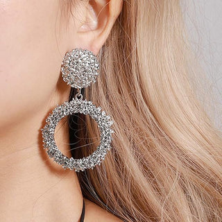 Micara - Trendy Circles - Ohrringe - Ohrringe - Silber - Müller Mode