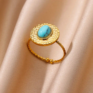 Micara - Turquoise Treasure - Ringe - Ringe - Gold - Müller Mode