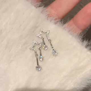 Micara - Twinkly Stars - Ohrringe - Ohrringe - Silber - Müller Mode