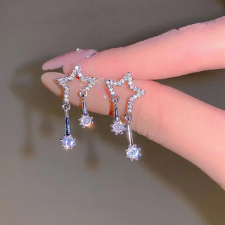 Micara - Twinkly Stars - Ohrringe - Ohrringe - Silber - Müller Mode