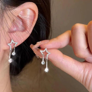 Micara - Twinkly Stars - Ohrringe - Ohrringe - Silber - Müller Mode