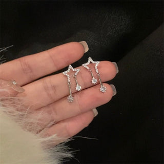 Micara - Twinkly Stars - Ohrringe - Ohrringe - Silber - Müller Mode