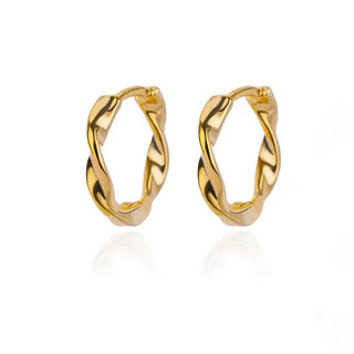 Micara - Wavy Wonders - Ohrringe - Ohrringe - Gold - Müller Mode