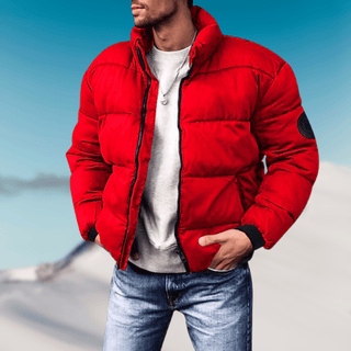 Mikael - Pufferjacke für Männer - Pufferjacken - Rot - Müller Mode