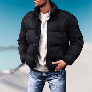 Mikael - Pufferjacke für Männer - Pufferjacken - Schwarz - Müller Mode