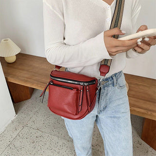 Mona - Handliche Schultertasche - Crossbody - Tasche - Schultertaschen - Braun - Müller Mode