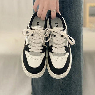 Myka - Trendige Freizeit - Sneakers - Plateau - Stil - Sneakers - Schwarz - Müller Mode