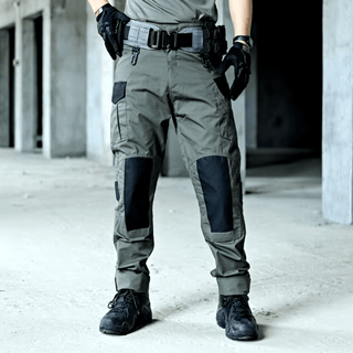 Mykel - Taktische Cargohose - Bewegungsfreundliche Passform - Cargohosen - Armeegrün - Müller Mode