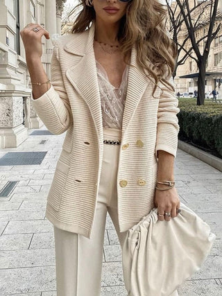 Nanna - Blazer - Weste - Leichte Jacken - Beige - Müller Mode