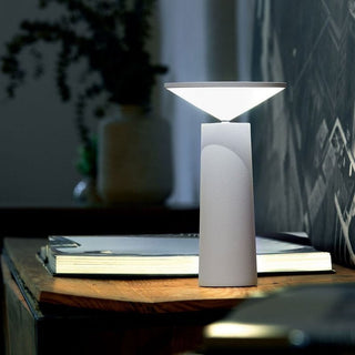 Nimbus - Schwenkbare Tischleuchte - Tischlampe - Weiß - Müller Mode