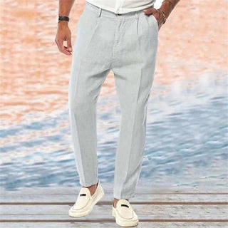 Oliver Leichte hose - Stoffhosen - Hellgrau - Müller Mode