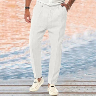 Oliver Leichte hose - Stoffhosen - Weiß - Müller Mode