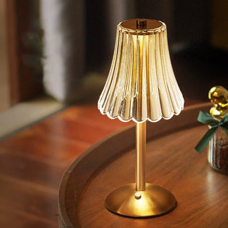 Pharos - Goldene Kristallen Tischlampe - Tischlampe - Gold - Müller Mode