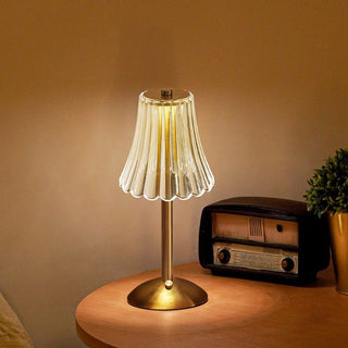 Pharos - Goldene Kristallen Tischlampe - Tischlampe - Gold - Müller Mode