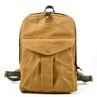Phineas - Canvas - Rucksack - Robuster Vintage - Stil - Rucksäcke - Khaki - Müller Mode
