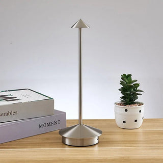 PointLight - Elegante Tischlampe - Tischlampe - Silber - Müller Mode