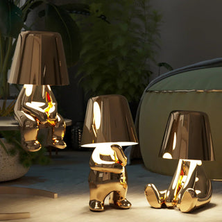 Radiant - Person Lampe - Tischlampe - Gold - Müller Mode