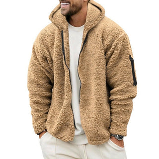 Robin - Warme Fleecejacke für Männer - Winterjacken - Dunkelgrau - Müller Mode