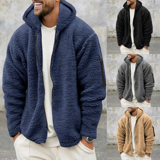 Robin - Warme Fleecejacke für Männer - Winterjacken - Dunkelgrau - Müller Mode