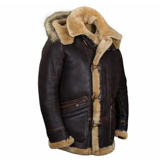 Rolf - Lederjacke für Männer - Lederjacken - Braun - Müller Mode