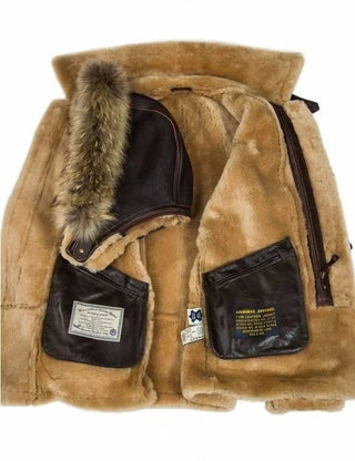 Rolf - Lederjacke für Männer - Lederjacken - Braun - Müller Mode