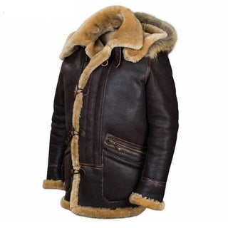 Rolf - Lederjacke für Männer - Lederjacken - Braun - Müller Mode