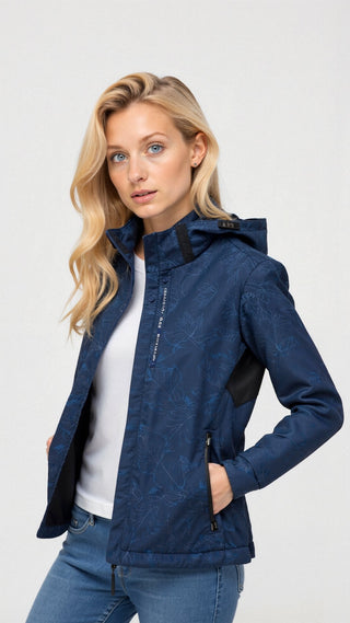 Sanne - Herbstmantel für Damen - Leichte Jacken - Dunkelblau - Müller Mode