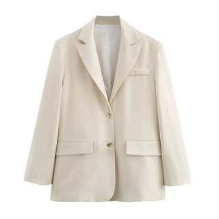 Sarina Blazer mit Knopfleiste - Blazers - Beige - Müller Mode
