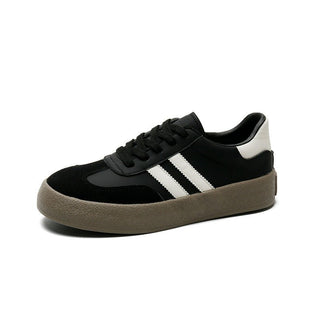 Serina Retro Gestreifte Sneakers - Sneakers - Schwarz - Müller Mode