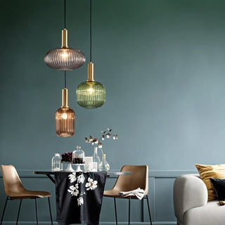 SkyLoom - Hanglampe - Deckenleuchte - Braun - Müller Mode